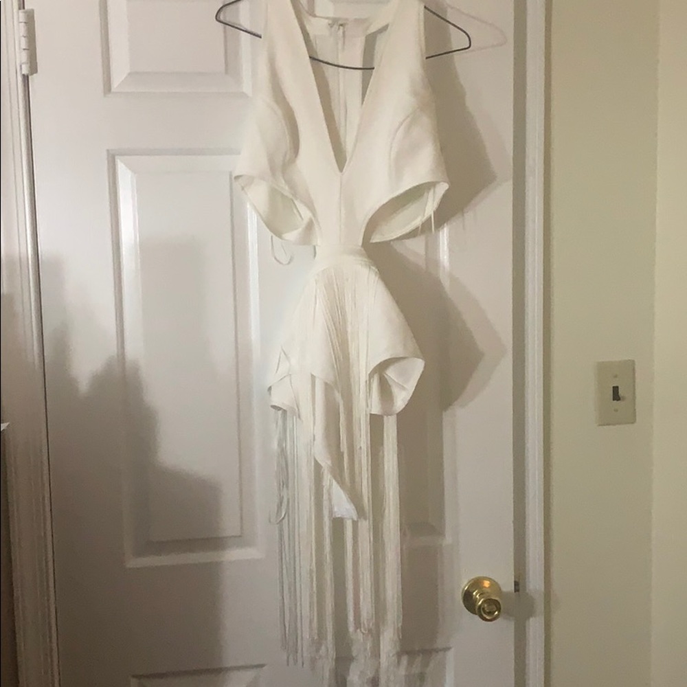 Liza fringe dress size large